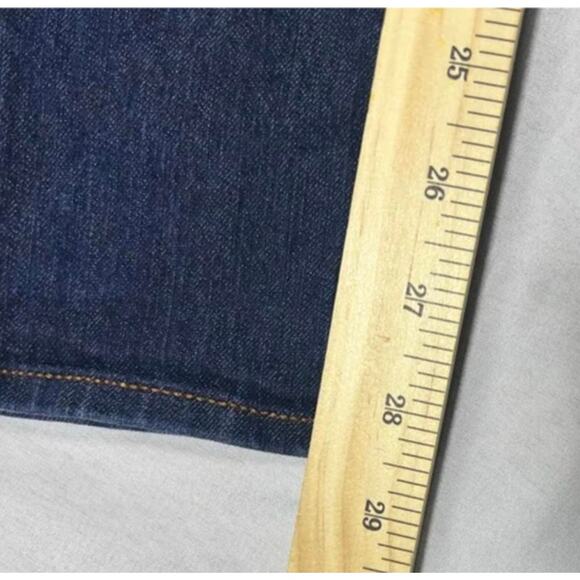 LOFT Casual Curvy Skinny Dark Wash Jean Women's Size 25/0 - Picture 7 of 7